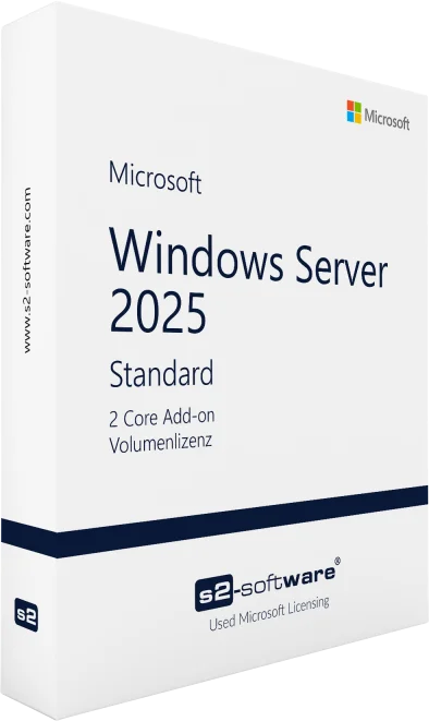 Windows Server 2025 Standard 2 Core Add-on
